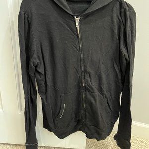 Black NWOT Monrow Studded Sweatshirt XL